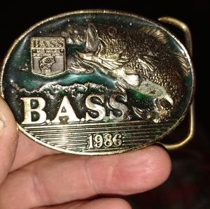 bass belt buckle